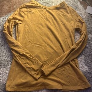 yellow, long sleeve, small